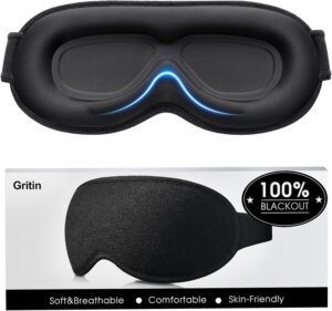 Antifaz para dormir 3D con tapones para embarazadas